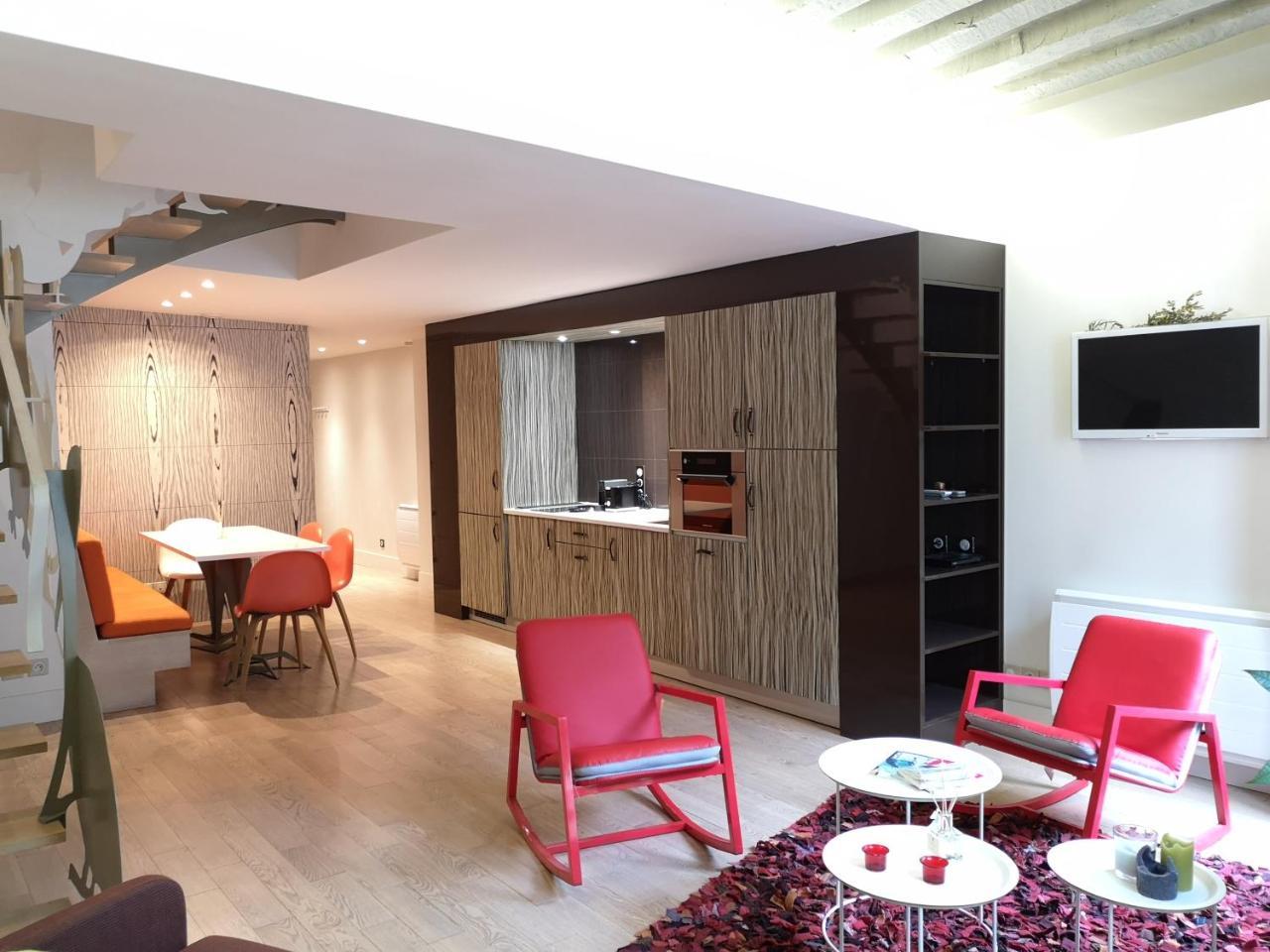 Appartement Beautiful Duplex In The Center Of Paris